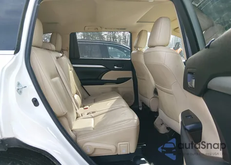 2017 Toyota Highlander Xle z USA, uszkodzony, nr VIN 5TDJZRFH8HS382976